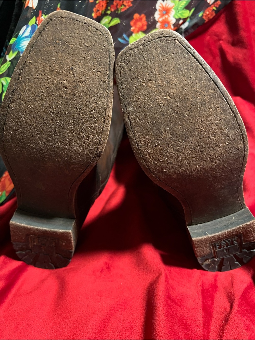 Frye Leather Riding Boots | Cognac Brown, Women's Size 10B - Picture 10 of 11